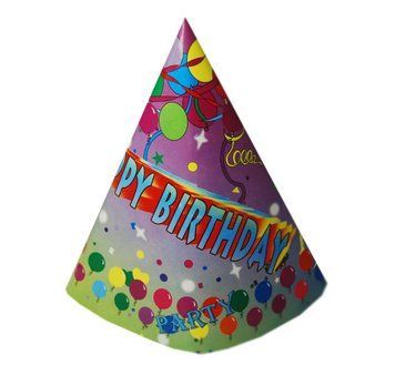 Ковпак Нappy birthday кульки 180216-018 фото