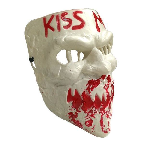 Маска Kiss me (біла) 140921-030 фото